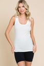 Culture Code Full Size Ribbed Scoop Neck Tank