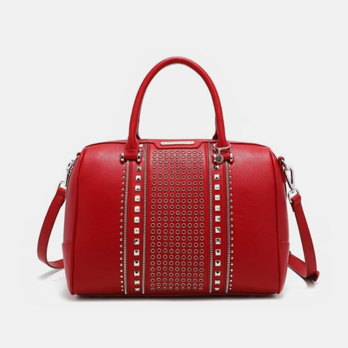 Nicole Lee USA Studded Boston Bag