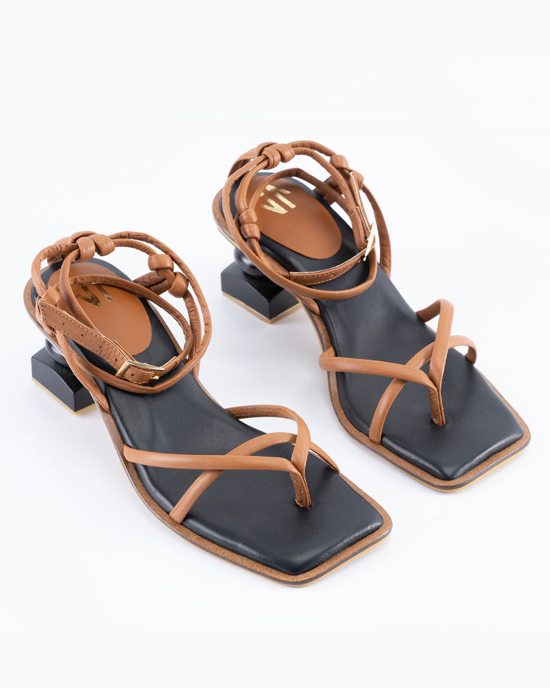 Silvia Cobos Lorna Wood Heel Brown