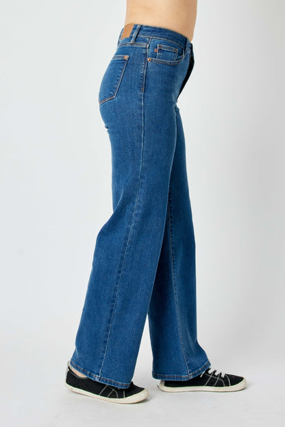 Judy Blue Full Size High Rise Straight Jeans