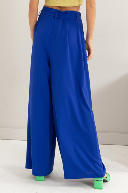 HYFVE Paperbag Waist Wide Leg Pants